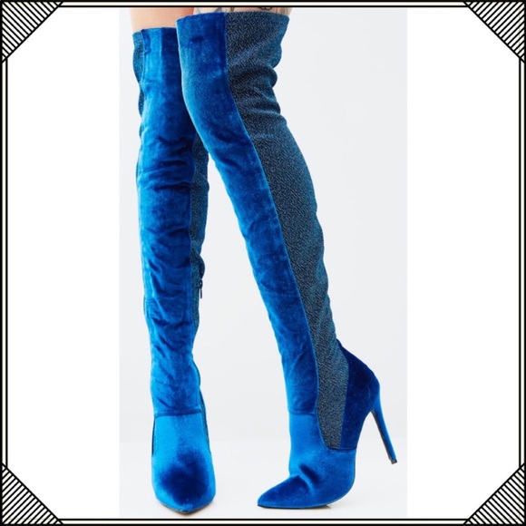 ♥️🔥♥️ velvet thigh highs ♥️🔥♥️ - Picture 5 of 5